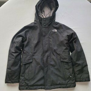 The North Face Girls Insulated Hooded Dryvent Parka Waterproof Jacket Size 10/12